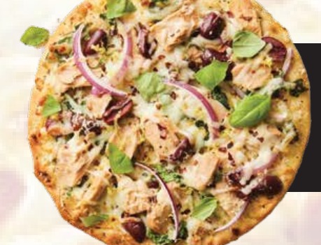 Fasting Tuna Pizza