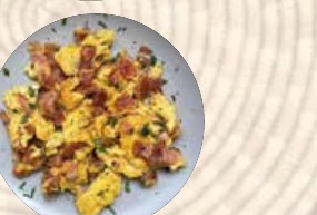 Scrambled Egg with Meat